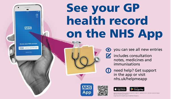 GP Health Record incl test results